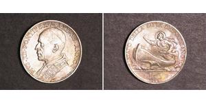 5 Lira Vatican (1926-) Argent Pie XII (1876 - 1958)