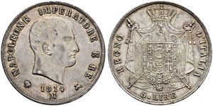 5 Lira Italia Argento 
