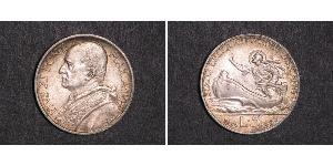 5 Lira Vatican (1926-) Oro Pope Pius XI (1857 - 1939)