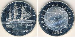 5 Lira Malta (1964 - ) Plata 