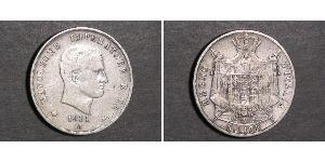 5 Lira Königreich Italien (1805–1814) Silber Napoleon Bonaparte(1769 - 1821)