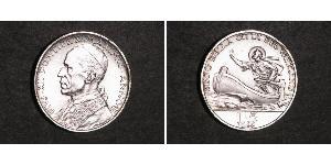 5 Lira Vatikan (1926-) Silber Pius XII  (1876 - 1958)
