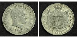 5 Lira Kingdom of Italy (Napoleonic) (1805–1814) Silver Napoleon (1769 - 1821)