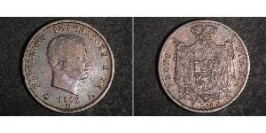5 Lira Kingdom of Italy (Napoleonic) (1805–1814) Silver Napoleon (1769 - 1821)