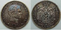 5 Lira Primer Imperio francés (1804-1814)  Napoleón Bonaparte(1769 - 1821)