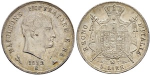 5 Lira 意大利 銀 