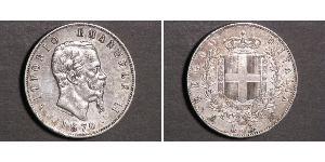 5 Lira 意大利王國 (1861-1946) 銀 维托里奥·埃马努埃莱二世