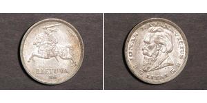 5 Litas Lituanie (1991 - ) Argent 