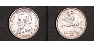 5 Litas Lituanie (1991 - ) Argent 