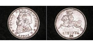 5 Litas Lituanie (1991 - ) Argent 