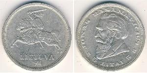 5 Litas Lituania (1991 - ) Plata 