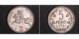 5 Litas Litauen (1991 - ) Silber 