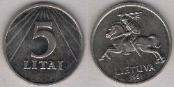 5 Litas Litauen (1991 - )  