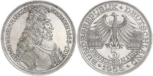 5 Mark Allemagne Argent 