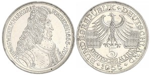 5 Mark Allemagne Argent 