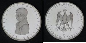 5 Mark Allemagne Argent 