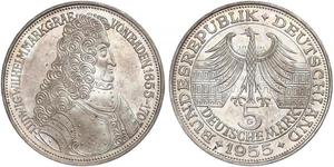 5 Mark Allemagne Argent 