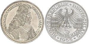 5 Mark Allemagne Argent 