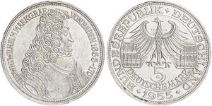 5 Mark Allemagne Argent 