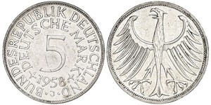 5 Mark Allemagne de l