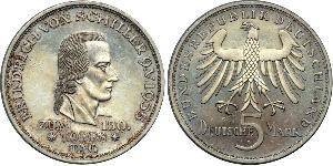 5 Mark Allemagne de l
