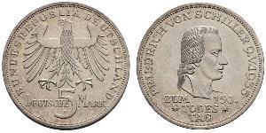 5 Mark Allemagne de l