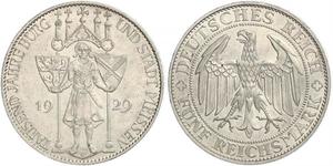 5 Mark République de Weimar (1918-1933) Argent 