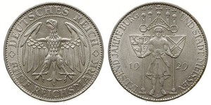 5 Mark République de Weimar (1918-1933) Argent 