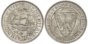 5 Mark République de Weimar (1918-1933) Argent 