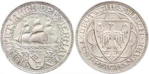 5 Mark République de Weimar (1918-1933) Argent 