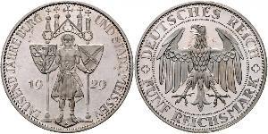5 Mark République de Weimar (1918-1933) Argent 