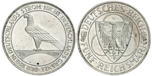 5 Mark République de Weimar (1918-1933) Argent 