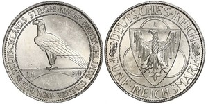 5 Mark République de Weimar (1918-1933) Argent 