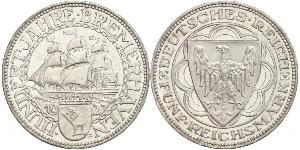 5 Mark République de Weimar (1918-1933) Argent 
