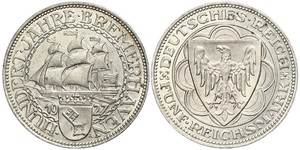 5 Mark République de Weimar (1918-1933) Argent 