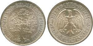 5 Mark République de Weimar (1918-1933) / Allemagne Argent 