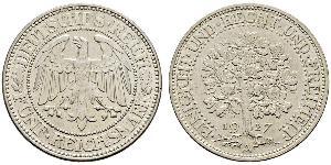 5 Mark République de Weimar (1918-1933) / Allemagne Argent 