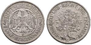 5 Mark République de Weimar (1918-1933) / Allemagne Argent 