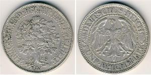 5 Mark République de Weimar (1918-1933) / Allemagne Argent 
