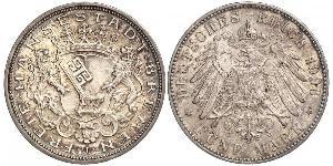 5 Mark Brema (stato) Argento 