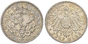 5 Mark Brema (stato) Argento 