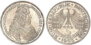 5 Mark Germania Argento 