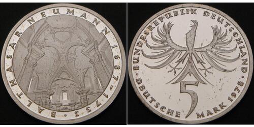 5 Mark Germania Argento 