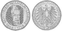 5 Mark Germania Ovest (1949-1990) Argento 
