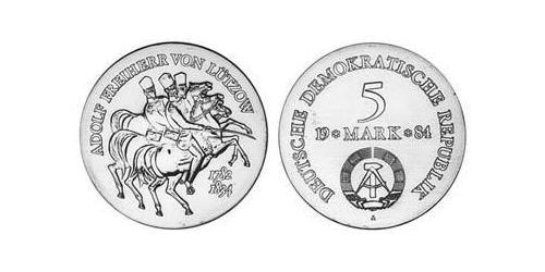 5 Mark German Democratic Republic (1949-1990) Copper/Nickel 