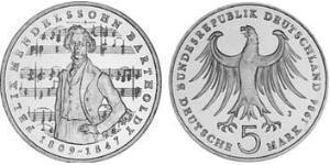 5 Mark Allemagne de l