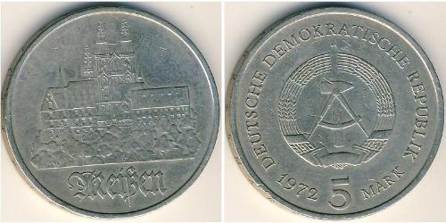 5 Mark République démocratique allemande (1949-1990) Cuivre/Zinc/Nickel 