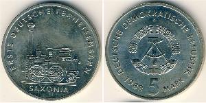 5 Mark Deutsche Demokratische Republik (1949-1990) Kupfer/Nickel 