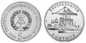 5 Mark Deutsche Demokratische Republik (1949-1990) Kupfer/Nickel 
