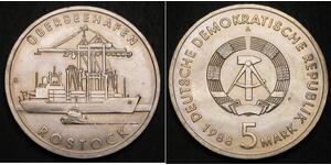 5 Mark Deutsche Demokratische Republik (1949-1990) Kupfer/Nickel 